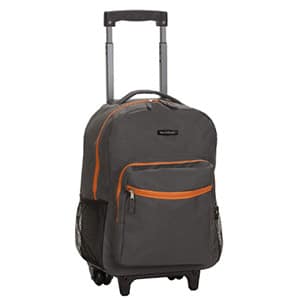 rockland luggage 17 inch rolling backpack
