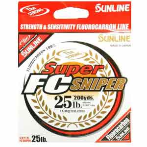 sunline super fc sniper fluorocarbon