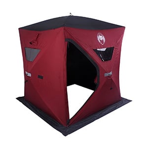 nordic legend two man ice shelter with free bonus ice chairs