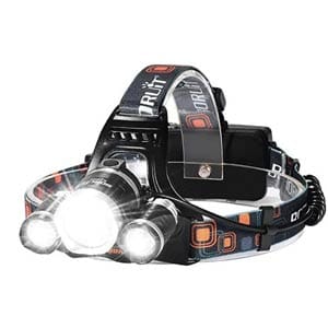 totobay led headlamp for fishing